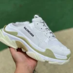 Balenciaga Triple S Mule White