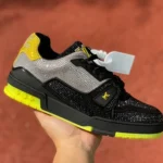 LOUIS VUITTON Trainer Black Yellow