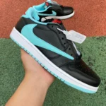 Travis Scott x Air Jordan 1 Low Black Blue DM7866-701