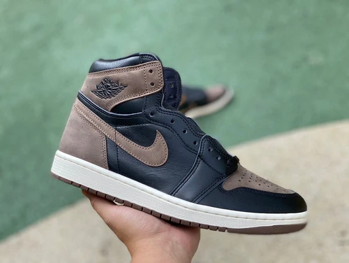 Air Jordan 1 High OG "Palomino" Leather Mocha High-Top Sneaker