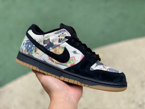 Supreme x Nike SB Dunk Low "Rammellzee" Multicolor FD8778-001