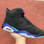 Air Jordan AJ6 "Aqua" Black Purple CT8529-004