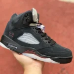 Air Jordan 5 Black x A Ma Maniere Black Red AJ5 FD1330-001