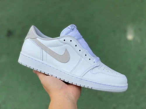 Air Jordan 1 Low OG "Neutral Grey" White Grey Sneakers CZ07