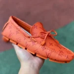 LOUIS VUITTON Moccasin Orange