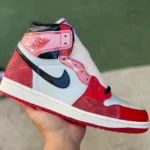 Air Jordan 1 Spider-Man 2.0 High-Top Sneaker DV1748-601