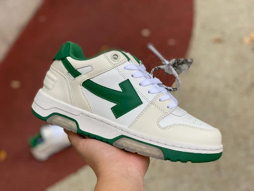 OFF-WHITE Out Of Office Green White