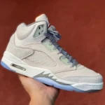 Air Jordan 5 Retro Grey Retro Basketball Shoes FD9222-180