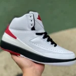 Air Jordan 2 Chicago White Red High-Top Basketball Shoe DX2454-106