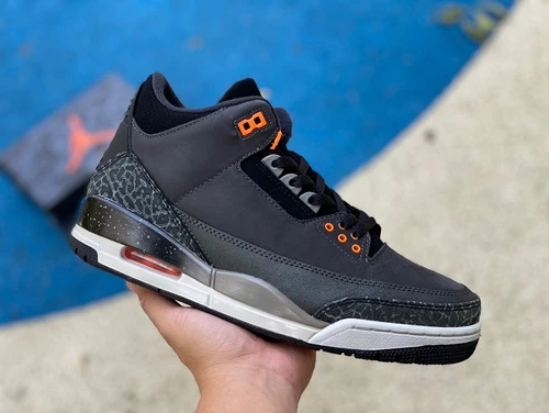 Air Jordan 3 "Fear" Grey Black CT8532-080