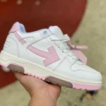 OFF-WHITE Out Of Office Pink White