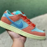 Nike Dunk SB Low "Noise Aqua" Orange Teal DV5429-80