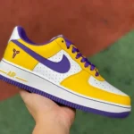 Kobe Bryant x Nike Air Force 1 Purple Yellow FZ1151-1