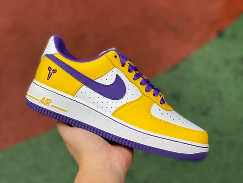 Kobe Bryant x Nike Air Force 1 Purple Yellow FZ1151-1