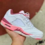 Air Jordan 5 Crafted For Her "White Pink" DX4390-116