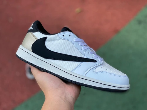 Travis Scott x Air Jordan 1 Low White Gray DM7866-814