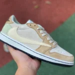 Travis Scott x Air Jordan 1 Low Yellow Green DM7866-688