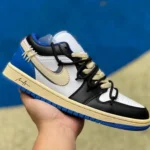 Air Jordan 1 Low Blue White Sneakers DC0774-416