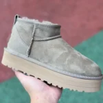 UGG Tasman Green Platform Mid-Top