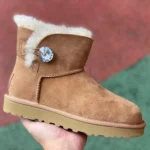 UGG Bailey Mini Brown Diamond Short Boots