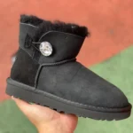 UGG Bailey Mini Black Diamond Short Boots