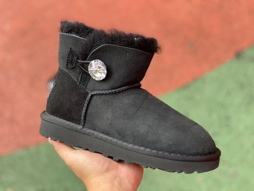 UGG Bailey Mini Black Diamond Short Boots