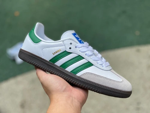 Adidas Samba OG Green Grey White IG1024