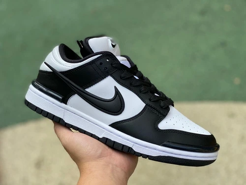 Nike Dunk Low Twist "Panda" Black White DZ2794-001