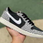 Air Jordan 1 Low Black Gray CZ0790-001