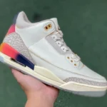 J Balvin x Air Jordan 3 Rainbow Sneaker FN0344-901