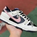 Nike Dunk Low White Black Pink FD1232-001