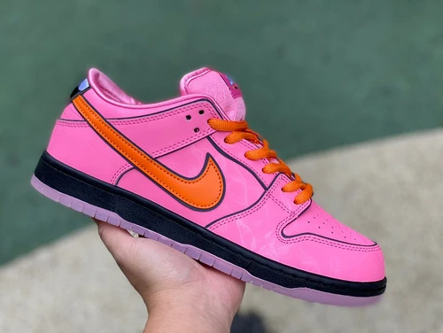 The Powerpuff Girls x Nike SB Dunk Low "Blossom" Pink FD2631-600