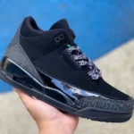 Air Jordan 3 "Black Cat" Black Patent Leather