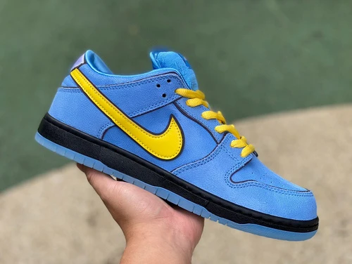 The Powerpuff Girls x Nike SB Dunk Low "Bubbles" Blue FZ832