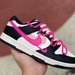 Nike Dunk Low Black White Pink FD4623-131