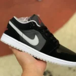 Air Jordan 1 Low Purple Black Gray 553558-032