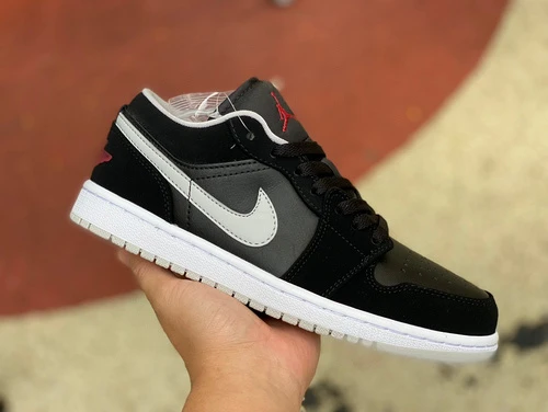 Air Jordan 1 Low Purple Black Gray 553558-032