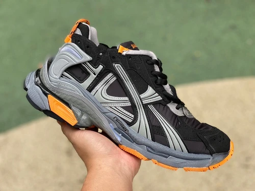 Balenciaga Runner 7.5 Orange Grey Black