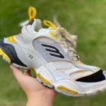 Balenciaga Cargo Silver Yellow White