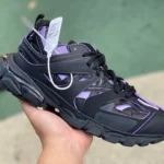 Balenciaga Triple S Purple Black