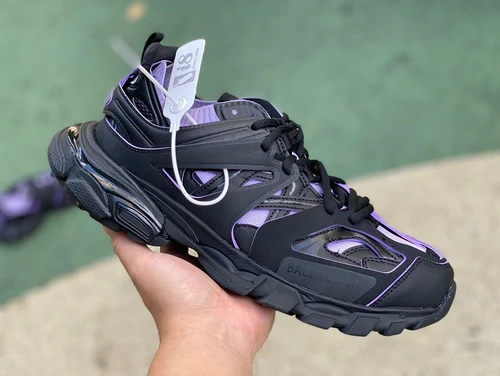 Balenciaga Triple S Purple Black