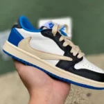 Travis Scott x Air Jordan 1 Low Lightning Kids DM7866-140