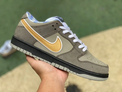 CONCEPTS x Nike Dunk SB Low "White Lobster" Grey Gold BV1310-1