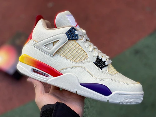 J Balvin x Air Jordan 4 "Rainbow" AJ4 DG0344-901