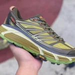 HOKA ONE ONE Mafate Speed 2 Running Shoes Yellow Green 1126851-DOGL