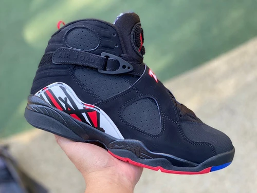 Air Jordan 8 "Playoffs" Black High Top 305381-062