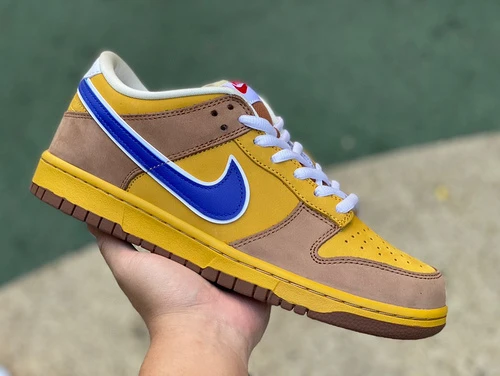 Nike SB Dunk Low "New Castle" Yellow Blue 313170-741