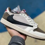 Travis Scott x Air Jordan 1 Low White Tan DM7866-715