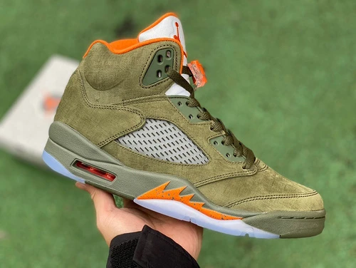 Air Jordan 5 "Olive" CP Original Version Olive Green AJ5 DD0587-308