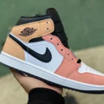 Air Jordan 1 Mid Pink Sneakers DX4332-800